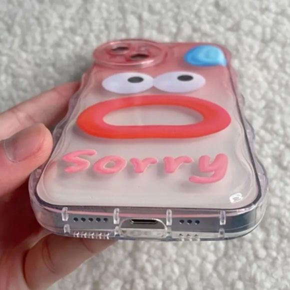 Iphone 14 Pro Max Sorry Print Phone Case - Picture 2 of 2